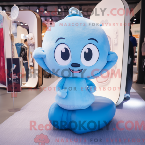 Disfraz de mascota Sky Blue...