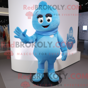 Disfraz de mascota Sky Blue...