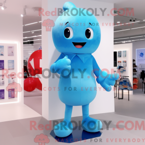 Disfraz de mascota Sky Blue...
