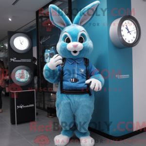 Máscara Cyan Rabbit com...
