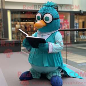 Turquoise Pigeon mascot...