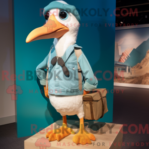 Cyan Albatross mascot...