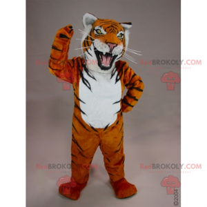 Mascotte de tigre enragé - Redbrokoly.com