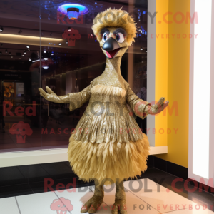 Costume mascotte d autruche...
