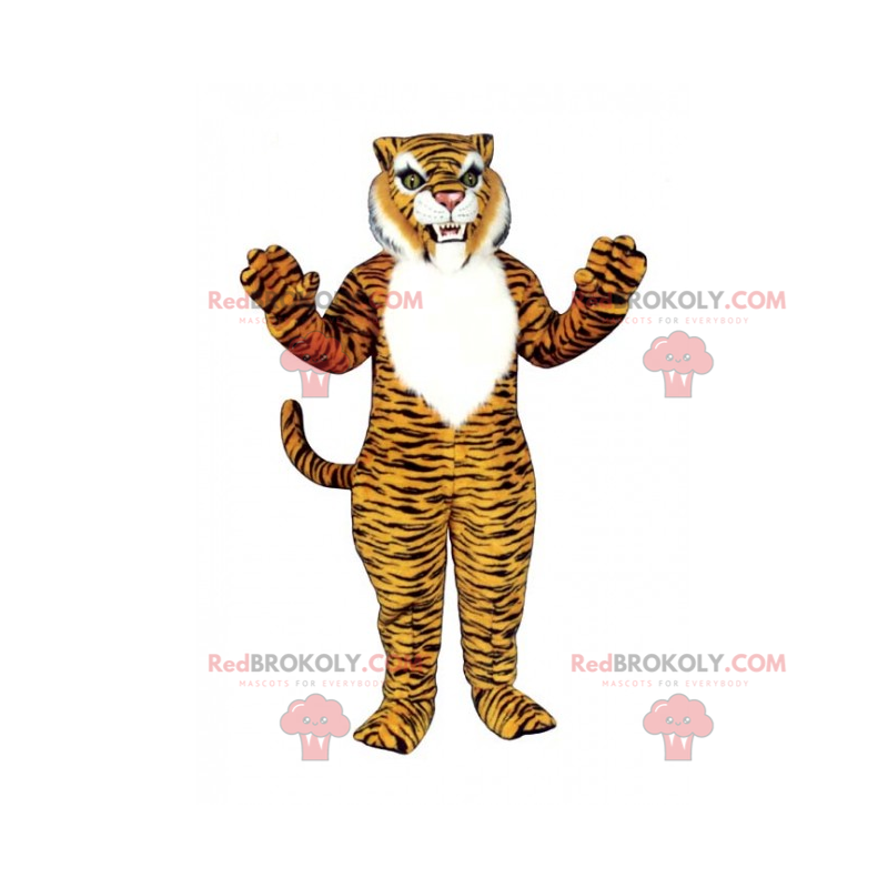 Heftiges Tigermaskottchen - Redbrokoly.com