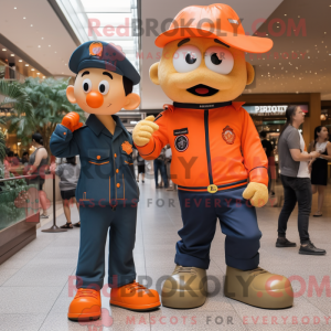 Orangefarbenes...