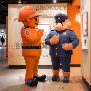 Orange Navy Soldier...