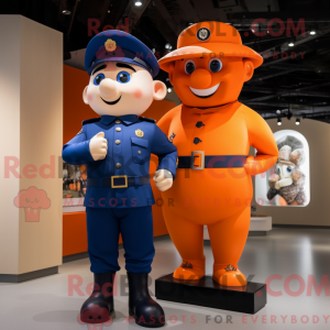 Orange Navy Soldier...
