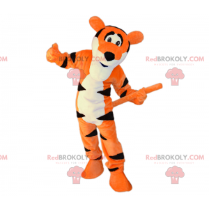 Mascota del tigre naranja - Redbrokoly.com