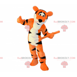 Oransje tiger maskot - Redbrokoly.com
