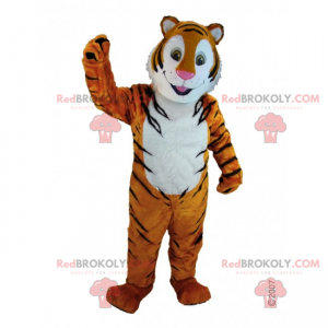 Lächelndes Tigermaskottchen - Redbrokoly.com