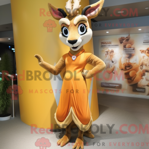 Gazelle Maskottchen Kostüm...