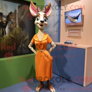 Gazelle Maskottchen Kostüm...
