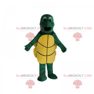 Grünäugiges Schildkrötenmaskottchen - Redbrokoly.com