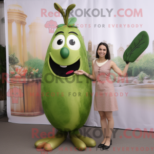 Olive Spaghetti mascot...