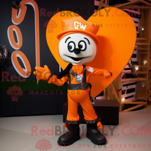Máscara de máscara Orange...