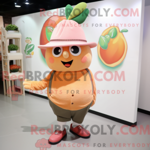Maskottchenkostüm Peach...