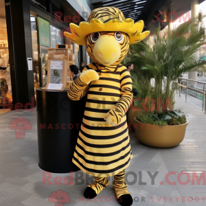 Costume mascotte de zèbre...