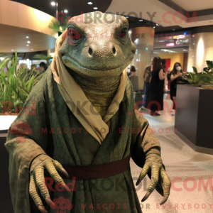 Olive Komodo Dragon...