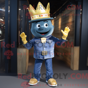 Maskottchenkostüm Gold King...