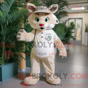 Disfraz de mascota Bobcat...