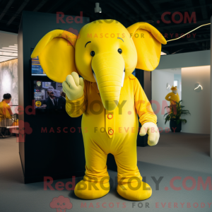 Gele olifant...