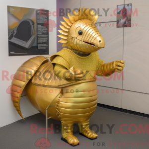 Gull Armadillo maskot...