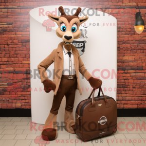 Costume mascotte de Gazelle...
