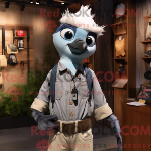 Gray Woodpecker mascot...