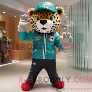 Jaguar-mascottekostuum...
