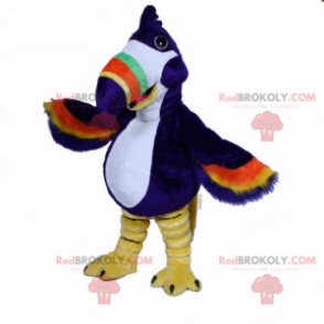 Flerfarvet toucan maskot - Redbrokoly.com