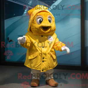 Gul Fish And Chips maskot...