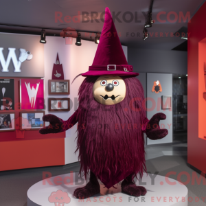 Maroon Witch S Hat...