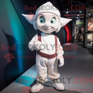 White Elf mascot costume...