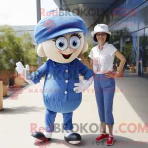 Petanque Ball maskot...