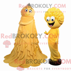 Yellow Raspberry mascot...