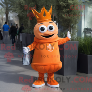 Disfraz de mascota Orange...