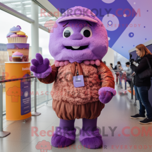 Disfraz de mascota Purple...