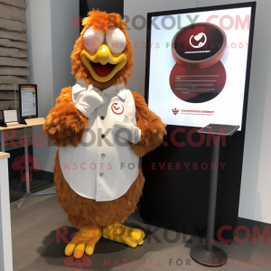 Disfraz de mascota de pollo...