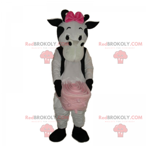 Mascotte della mucca - Redbrokoly.com