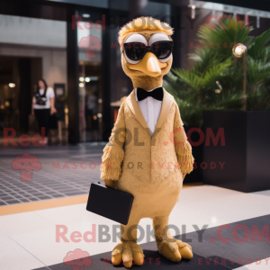 Gull struts maskot drakt...