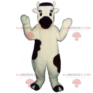 Black nosed cow mascot - Redbrokoly.com