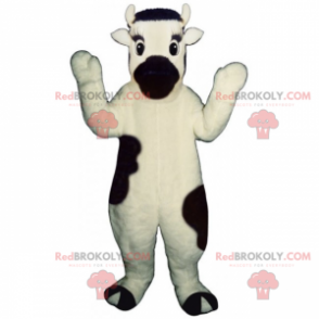 Mascota de la vaca de nariz negra - Redbrokoly.com