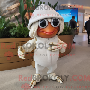 White Hermit Crab mascot...