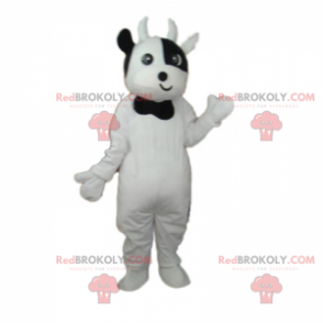 Cow mascot with bow tie - Redbrokoly.com