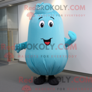 Cyan kartoffel maskot...