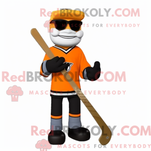 Orangefarbener...