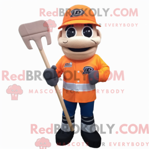 Orange Ice Hockey Stick...