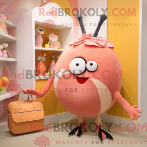 Postava maskota Peach...