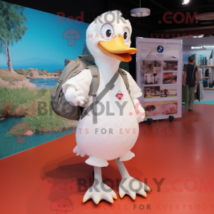 Costume mascotte de cygne...
